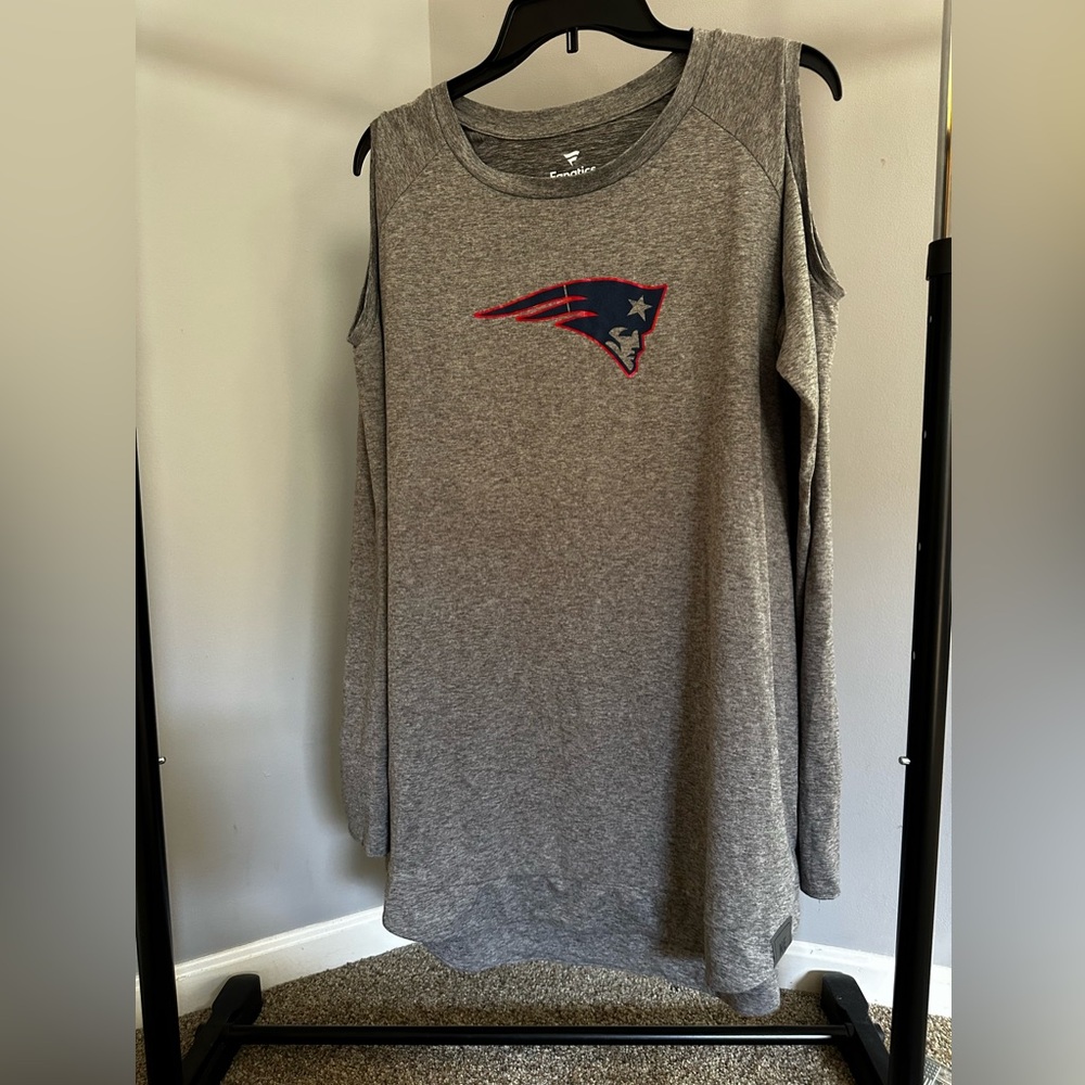 Fanatics Women’s New England Patriots Tunic Top - 1X